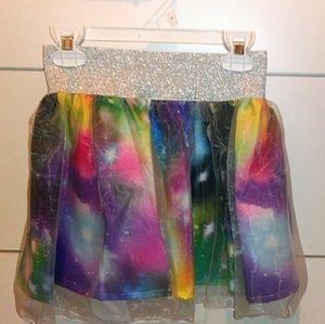 Galaxy Print "Big Girls" Skirt